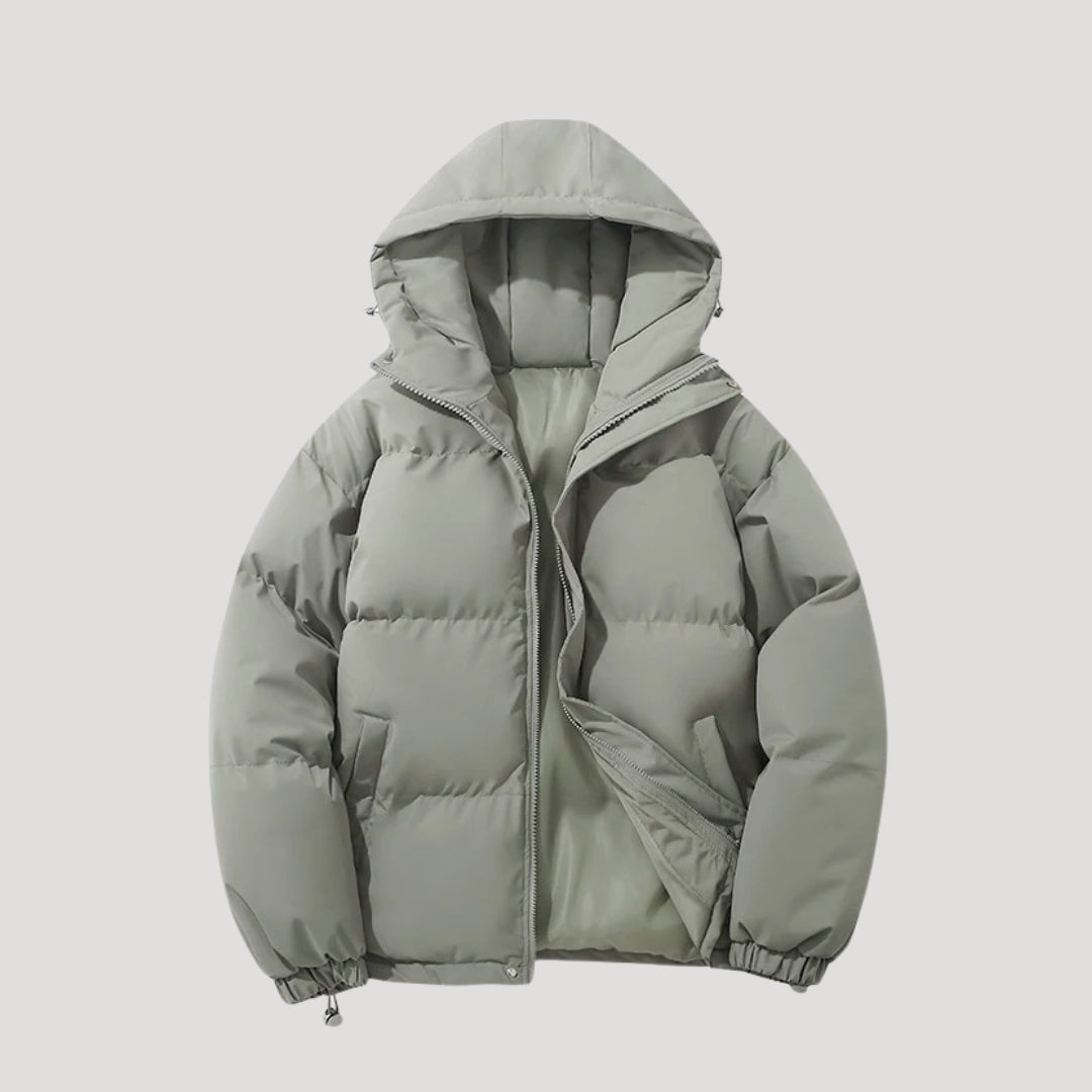 WW | Pufferjacke mit isolierter Kapuze und windabweisendem Design