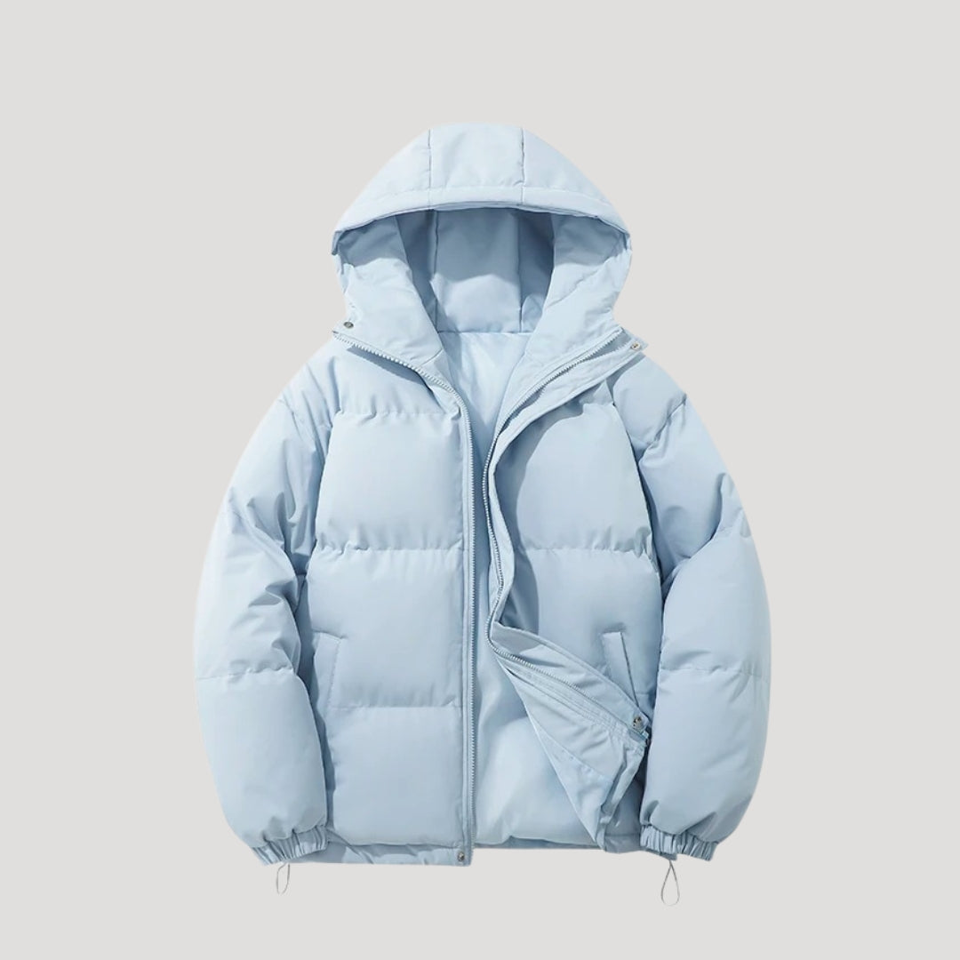 WW | Pufferjacke mit isolierter Kapuze und windabweisendem Design