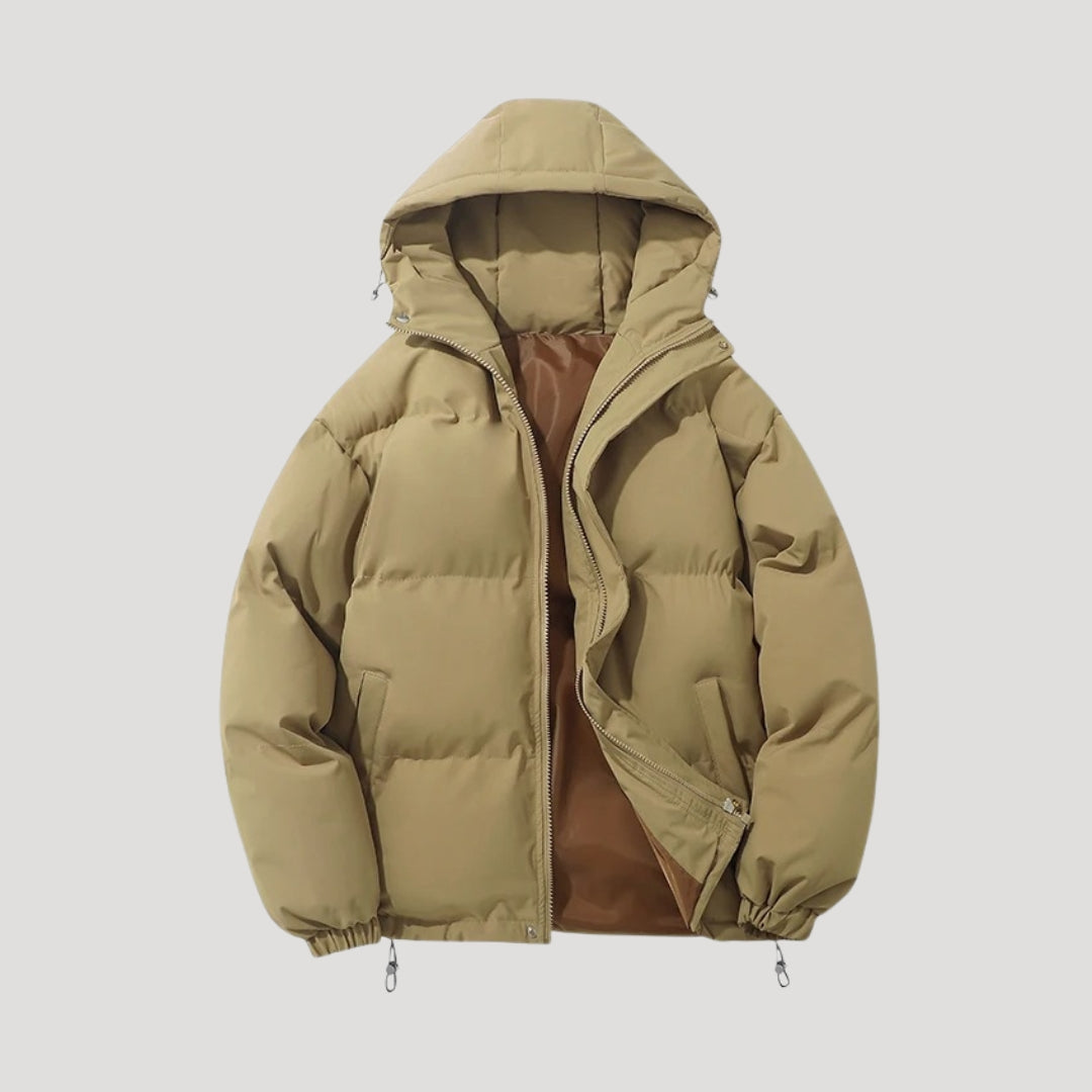 WW | Pufferjacke mit isolierter Kapuze und windabweisendem Design