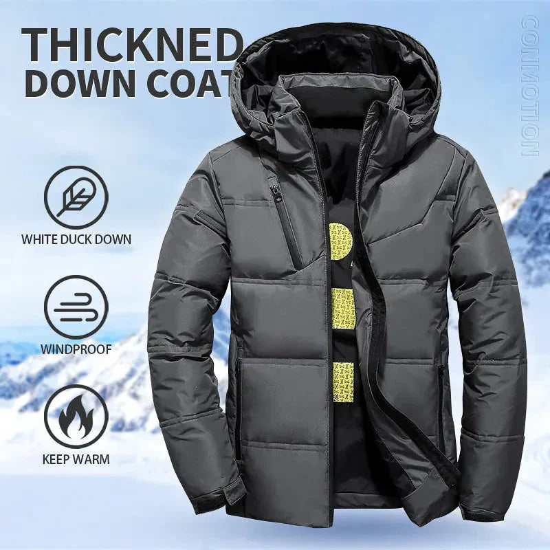 WW | Hooded Ski Snow Jacket Men's Winter Jacket