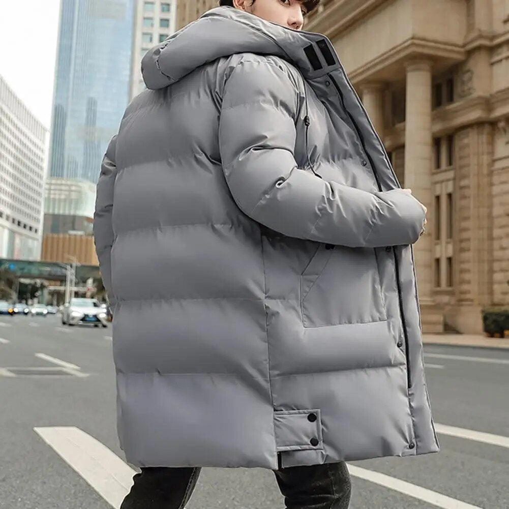 WW | Padded Hooded Down Jacket for Men