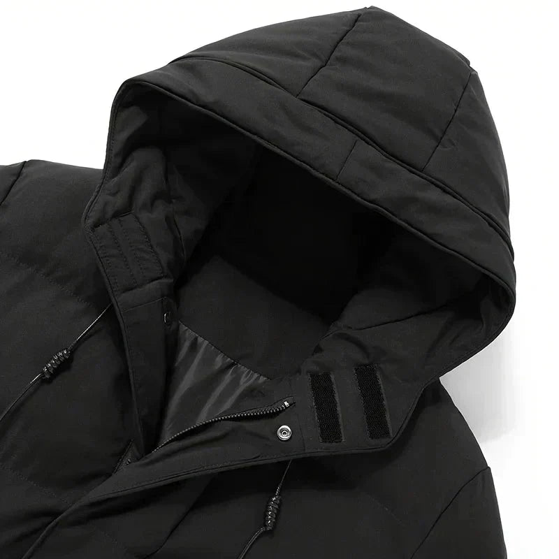WW | Padded Hooded Down Jacket for Men