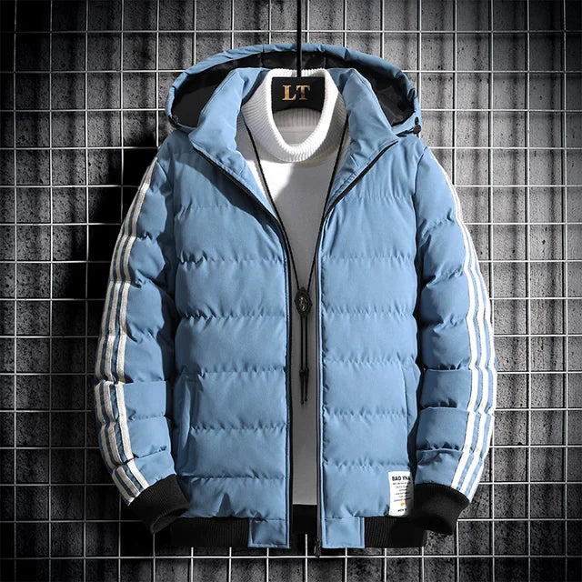 WW | Padded Hooded Bomber Jacket for Men