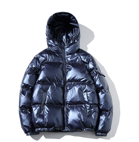WW | Shiny Hooded Quilted Jacket