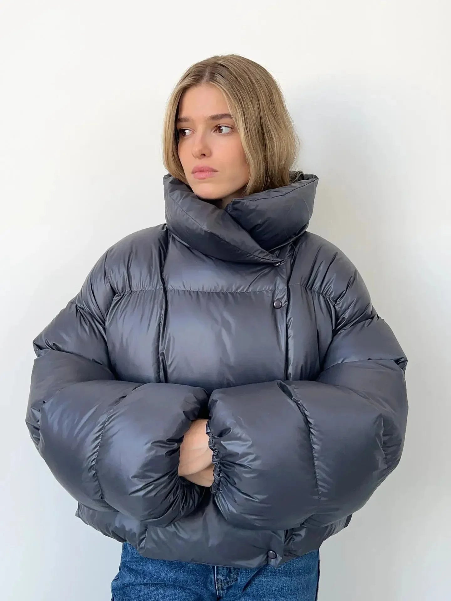 WW | Warm Kapuze Daunenjacke Winterjacken für Damen