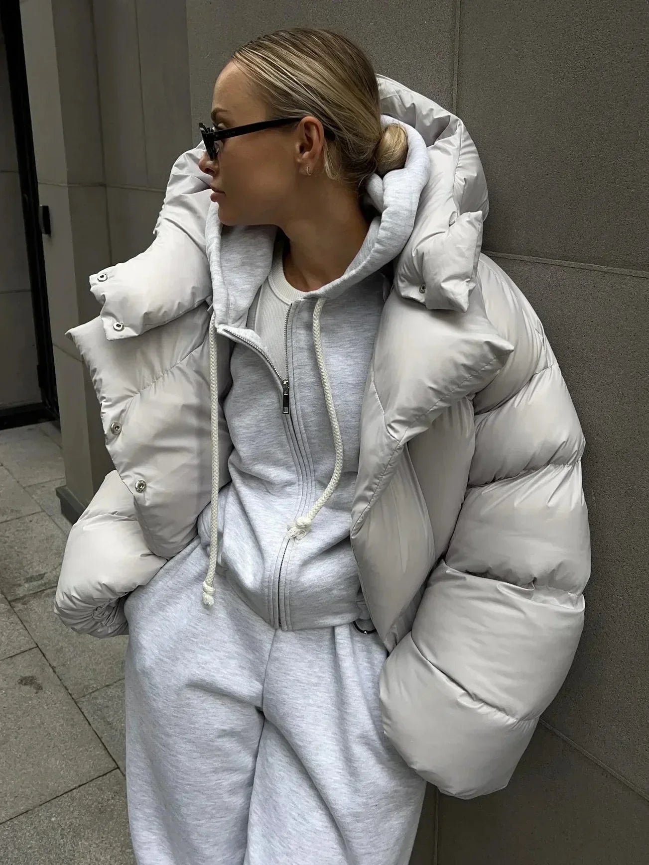 WW | Warm Kapuze Daunenjacke Winterjacken für Damen