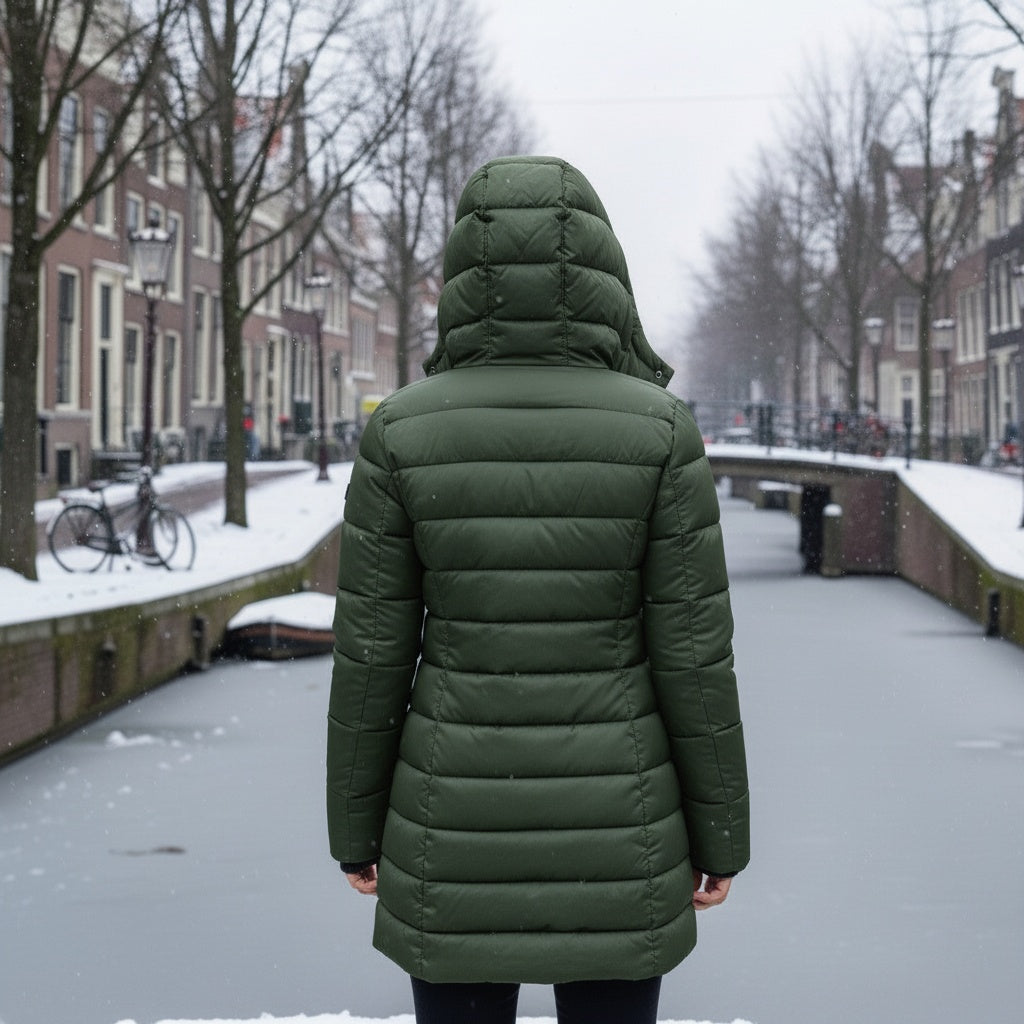 WW | Warm mit Kapuze Daunenjacke Winterjacke für Damen