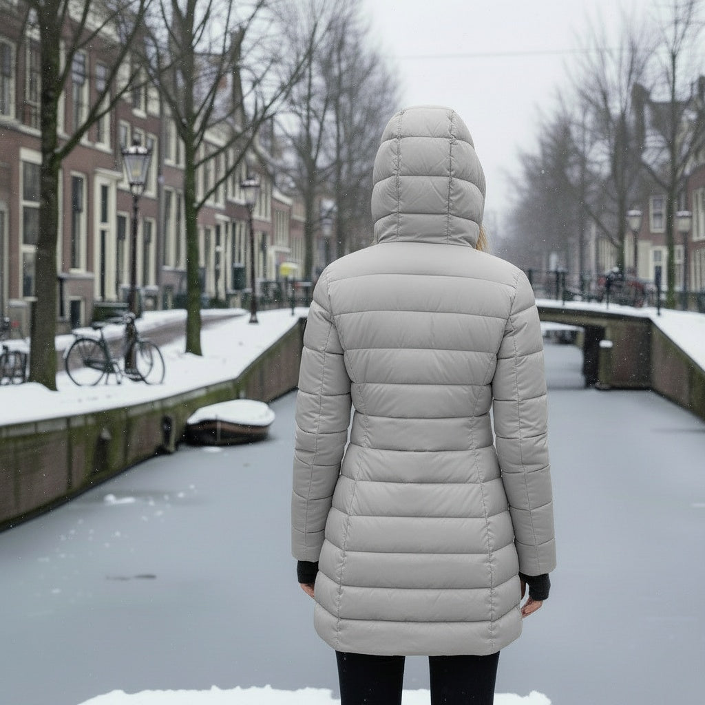 WW | Warm mit Kapuze Daunenjacke Winterjacke für Damen
