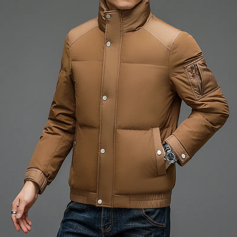 WW | Men's Warm Quilted Winter Jacket
