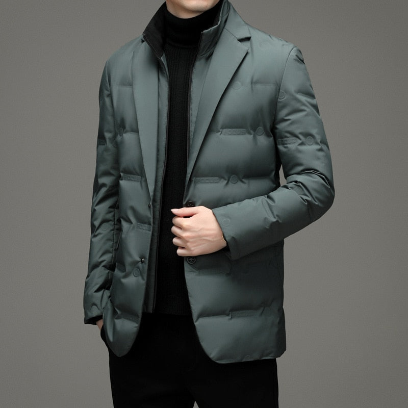 WW | Zipper Slim Fit Down Jacket