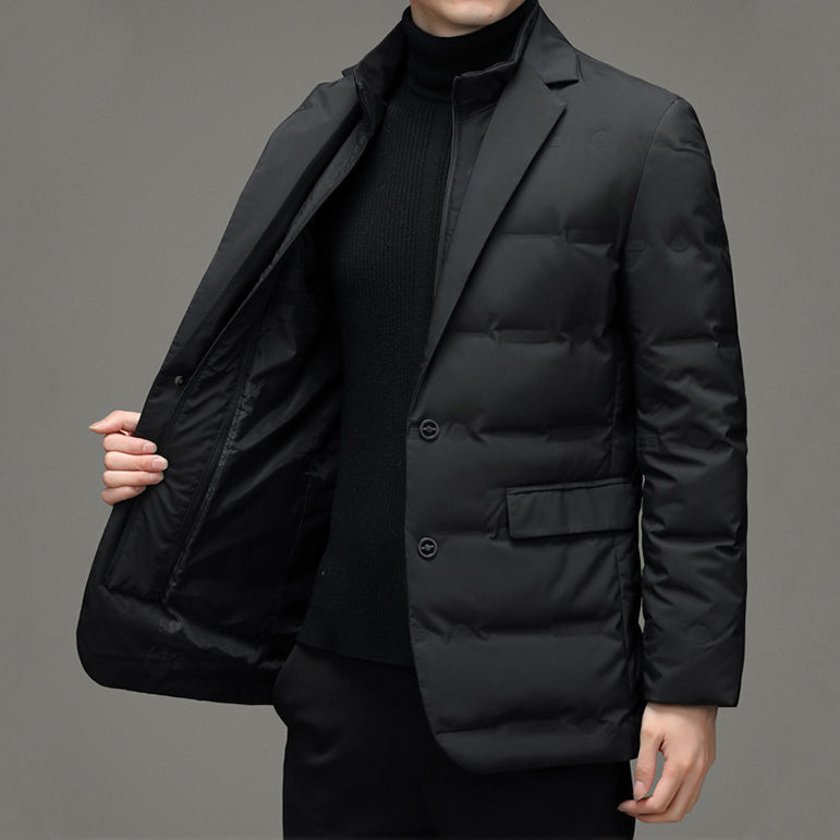 WW | Zipper Slim Fit Down Jacket