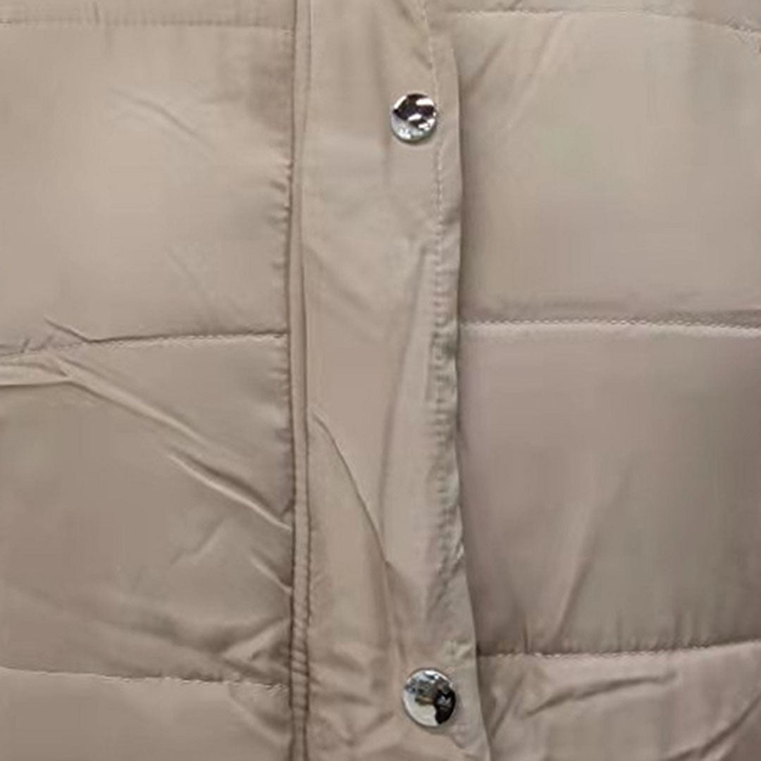 WW | Lang Kapuze Weste Winterbekleidung für Damen