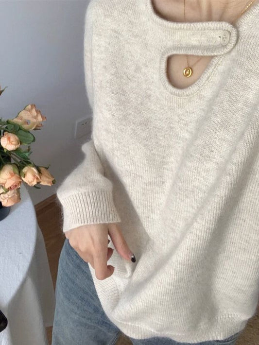 WW | Warmer Damenpullover aus weicher Baumwollmischung