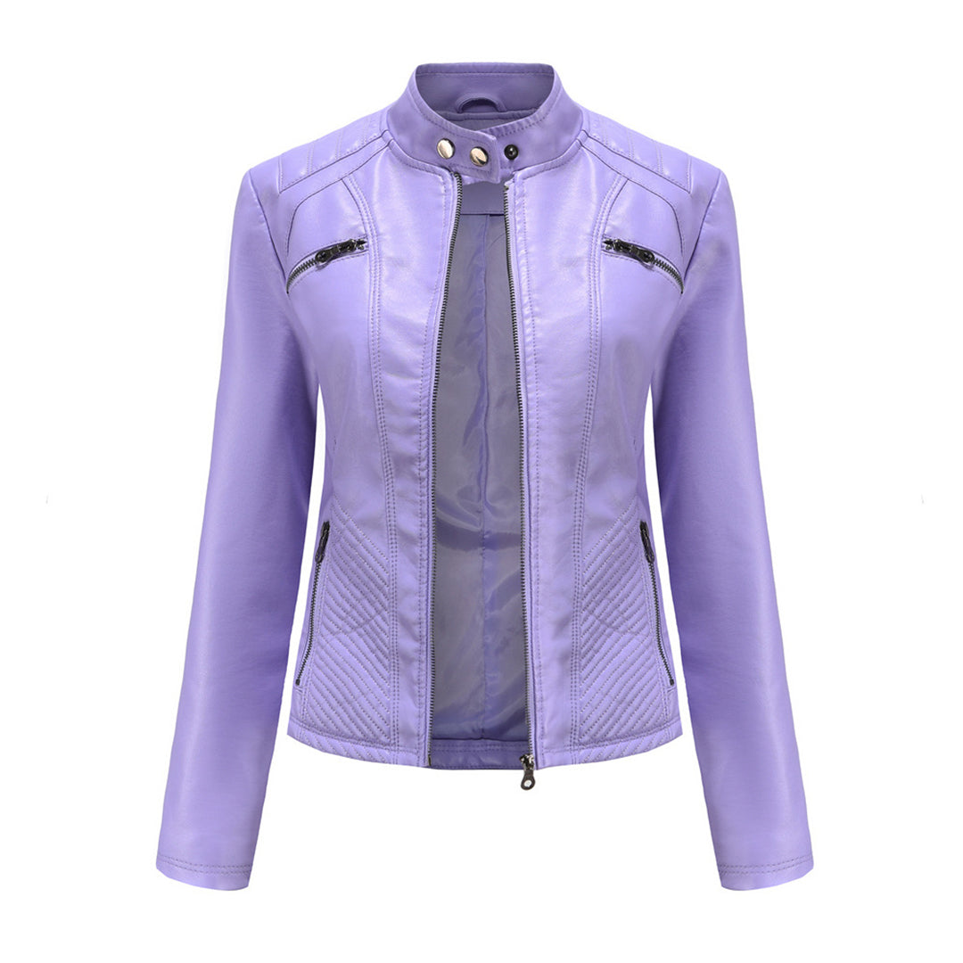 WW | Ariana Elegante Frühlingsjacke Aus Leder