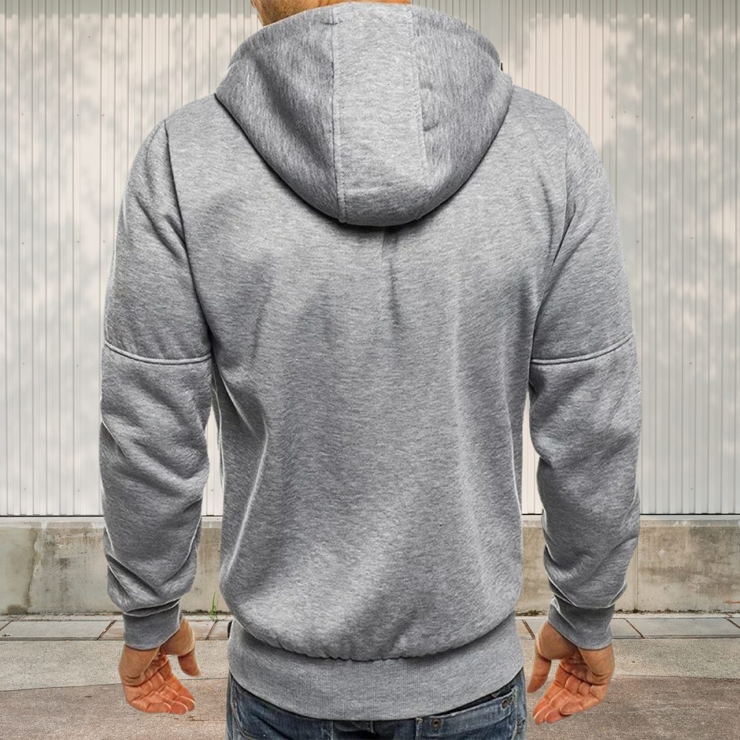 WW | Sportliche Herren Kapuzenjacke mit Reißverschluss