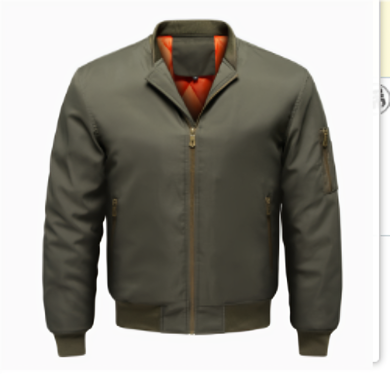 WW | Lightweight Bomber Jacket With Modern Streetwear Style For Men