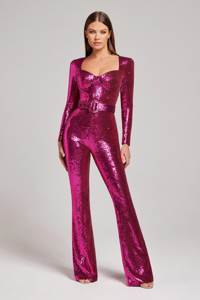 WOLF Marissa Sequin Jumpsuit