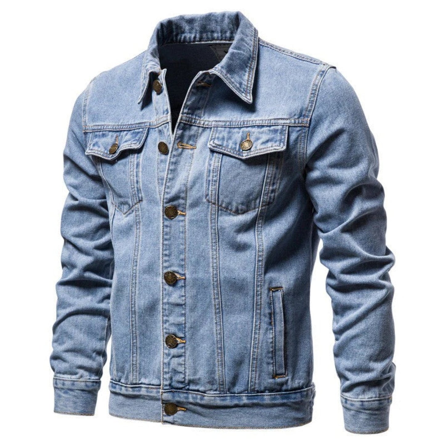 WW | Modern and casual men's denim jacket Perfect for casual days