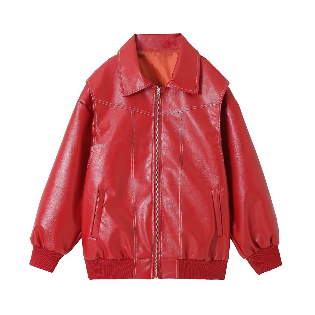WW | Oversized Leather Jacket