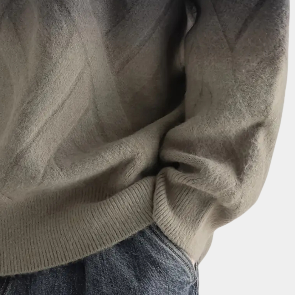 WW | Herrenpullover mit Farbverlauf
