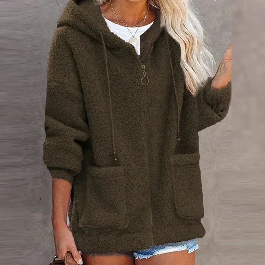 WW | Women's jacket with hood and warm lining