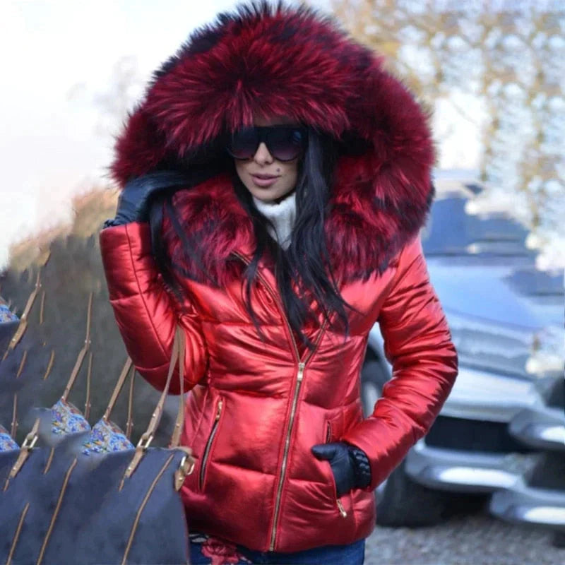 WW | Damen Wintermantel mit Pelzhood