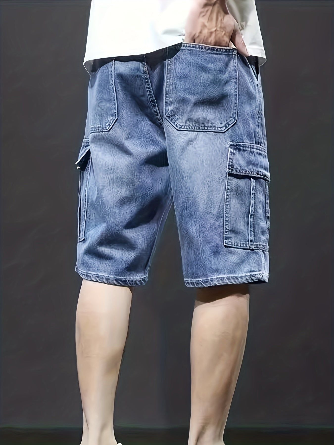 WW | Men's Cargo Denim Shorts