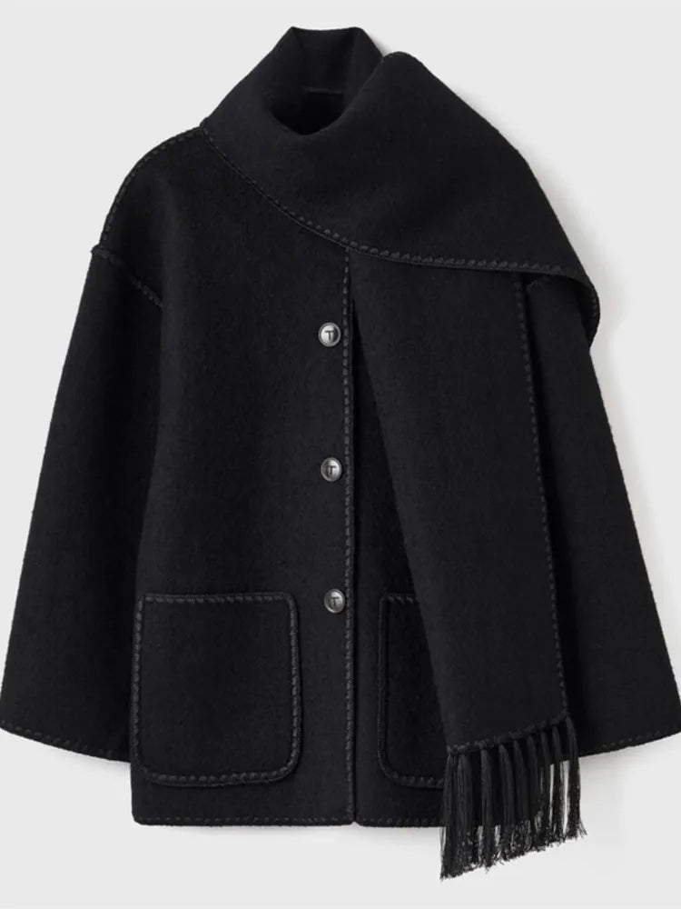 WW | Elegant Scarf and Coat