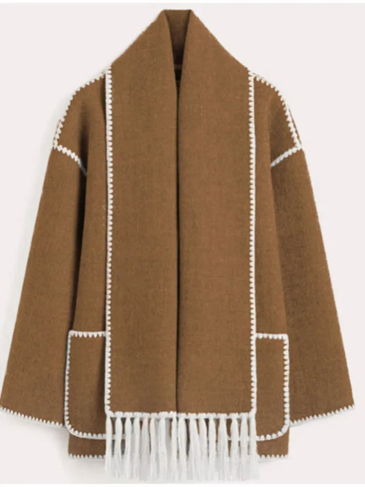 WW | Elegant Scarf and Coat