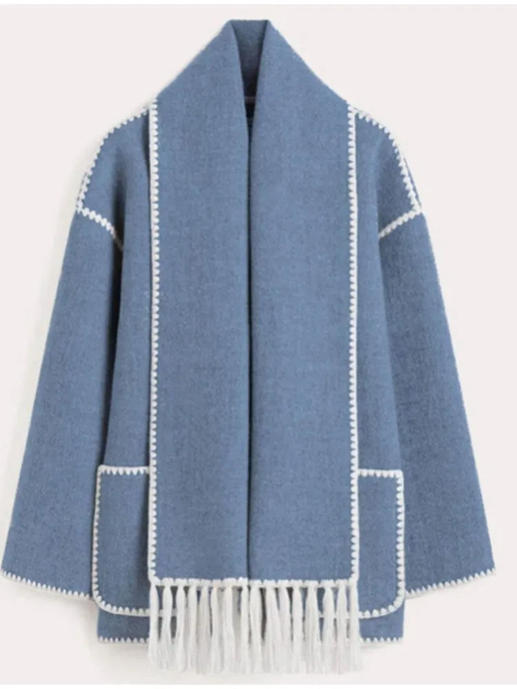 WW | Elegant Scarf and Coat
