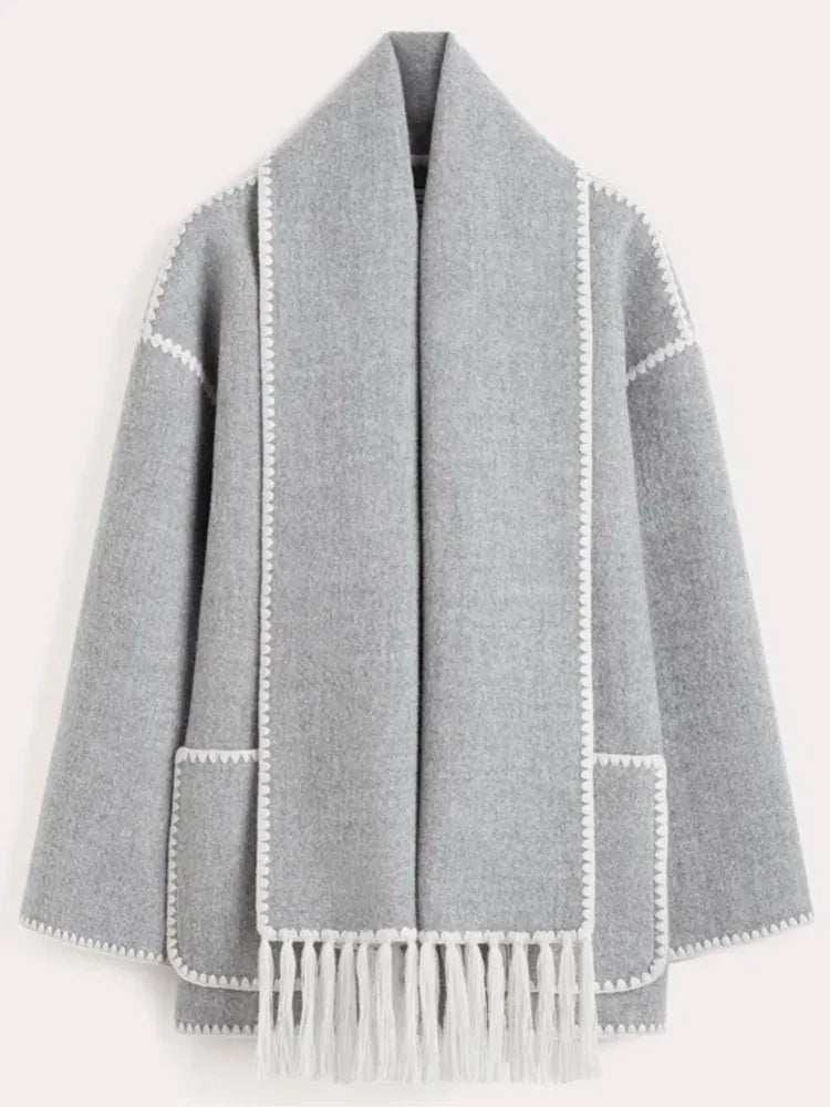 WW | Elegant Scarf and Coat