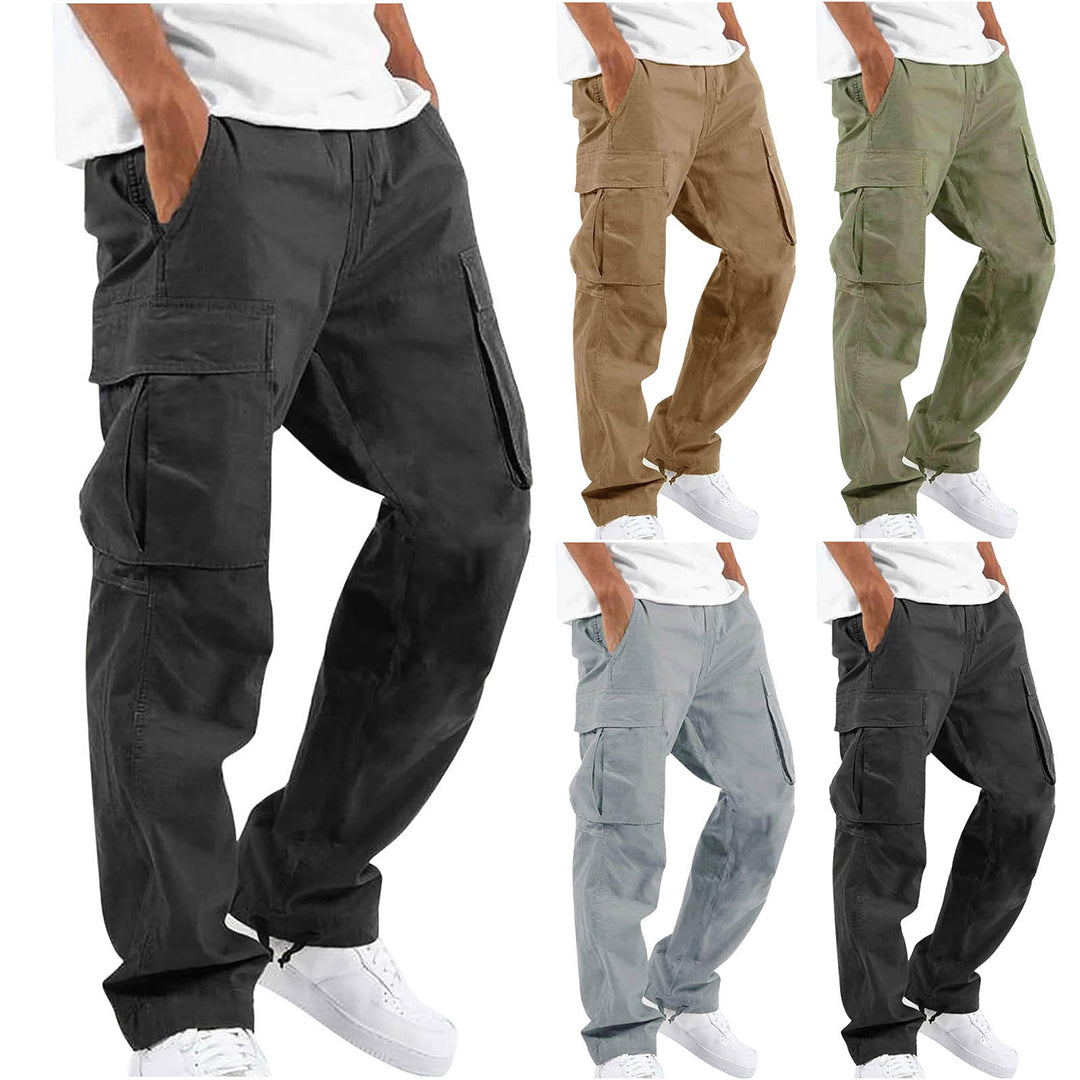 WW | Cargo Pants with Pockets - Loose Utility Pants in Streetwear Style for Everyday & Leisure