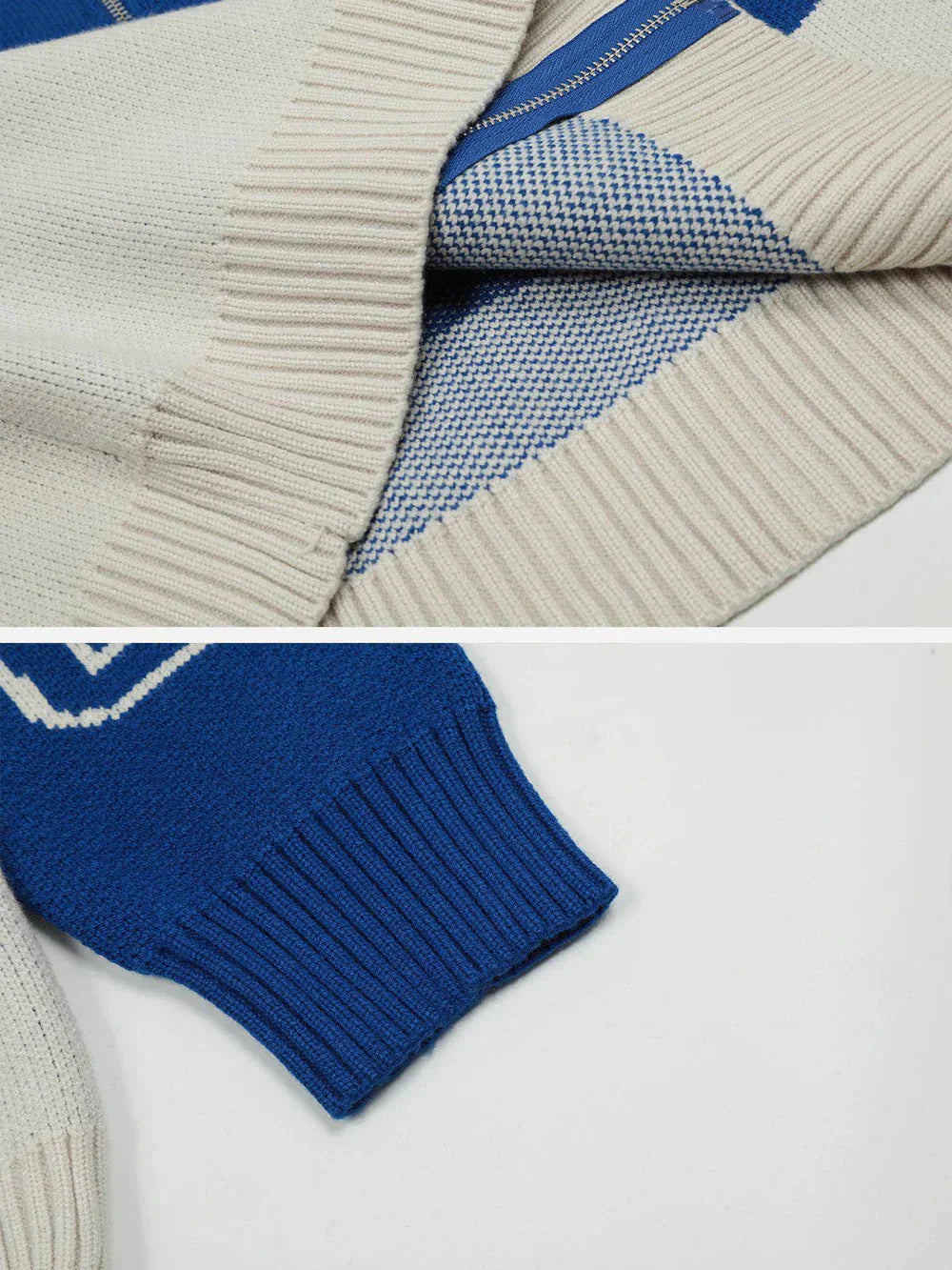 WW | Jacket Unisex Zip-Up Knitted Vest