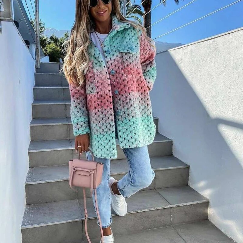 WW | Women's Warm Woven Button-Up Jacket
