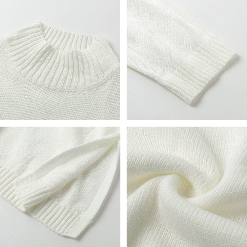 WW | Zerrissener Rollkragenpullover