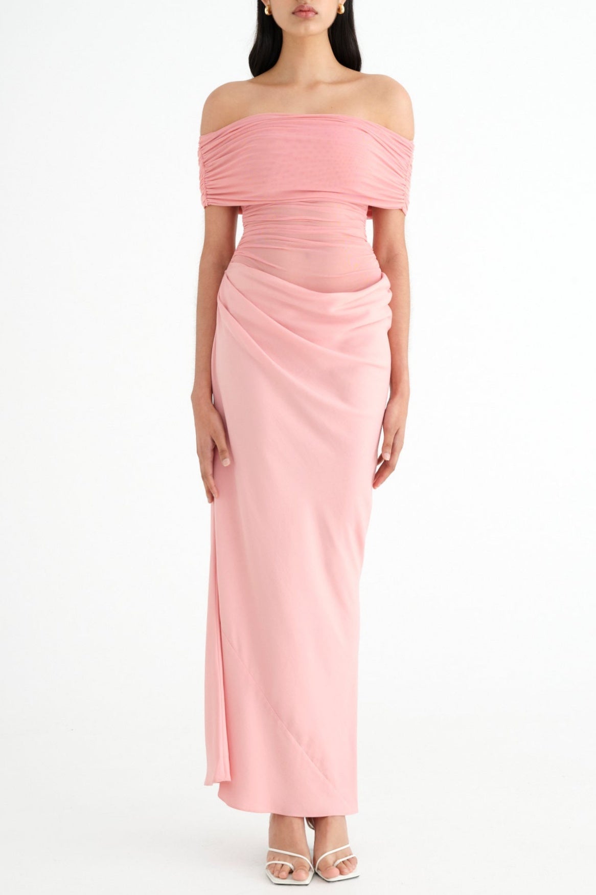 Lydia™ | Maxi dress with draped back
