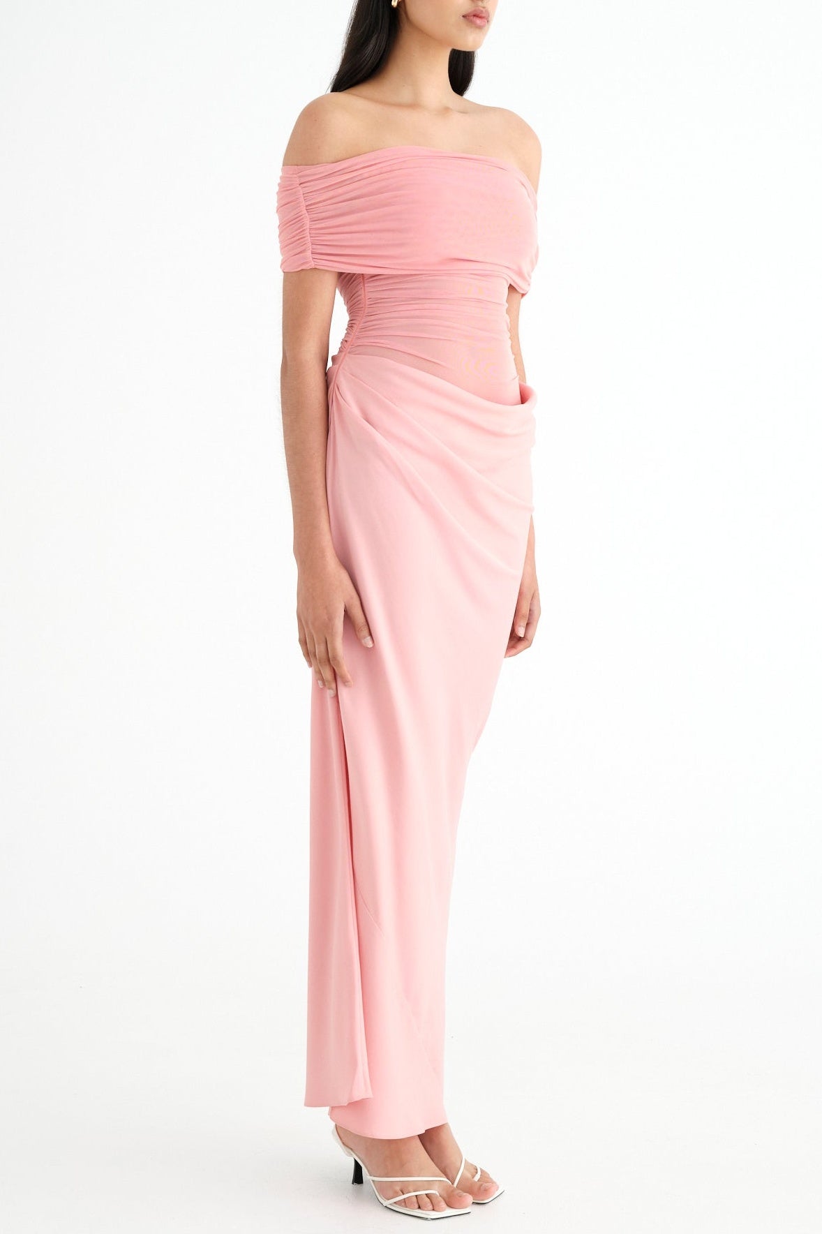 Lydia™ | Maxi dress with draped back