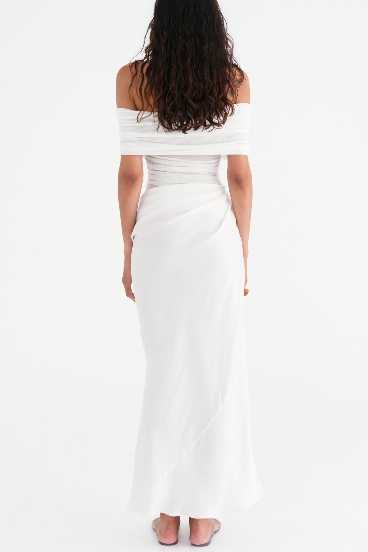 Lydia™ | Maxi dress with draped back