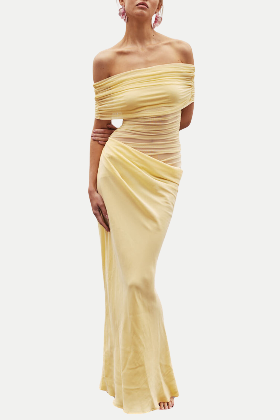 Lydia™ | Maxi dress with draped back