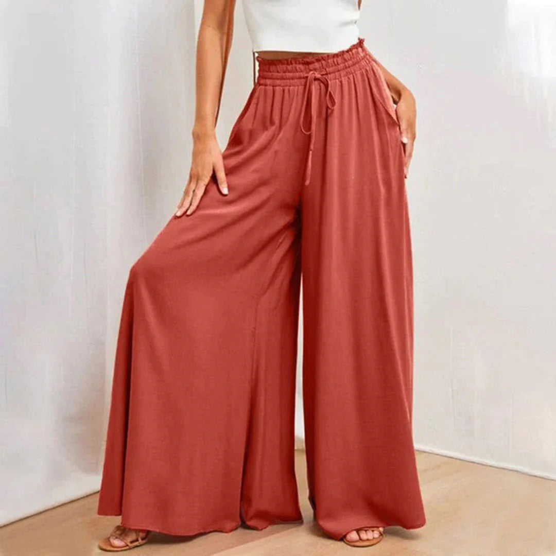 WW | Elegante Damenhose mit fließendem Stoff