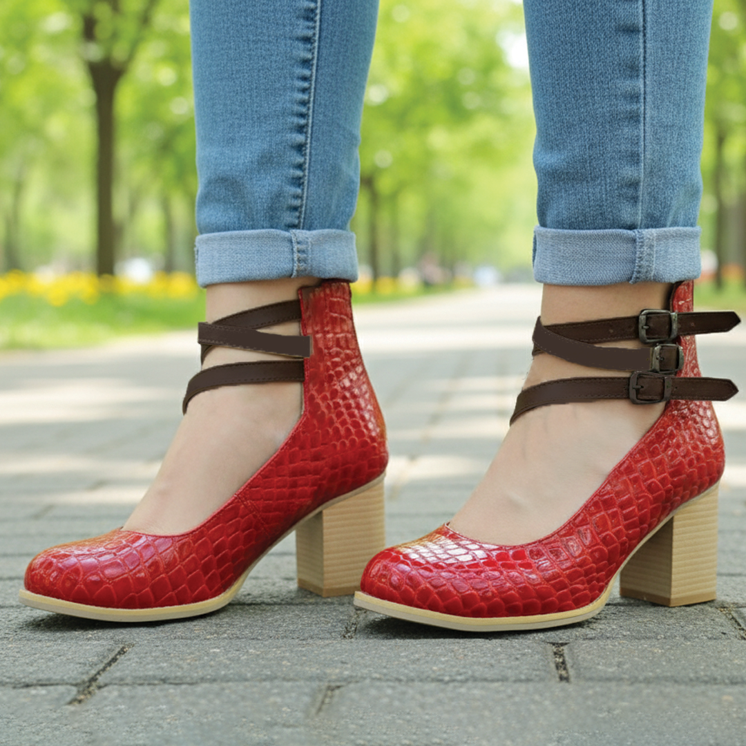 WW | Block Heel Ankle Boots