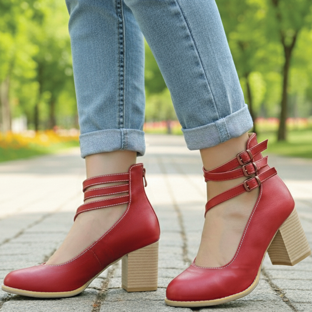 WW | Block Heel Ankle Boots