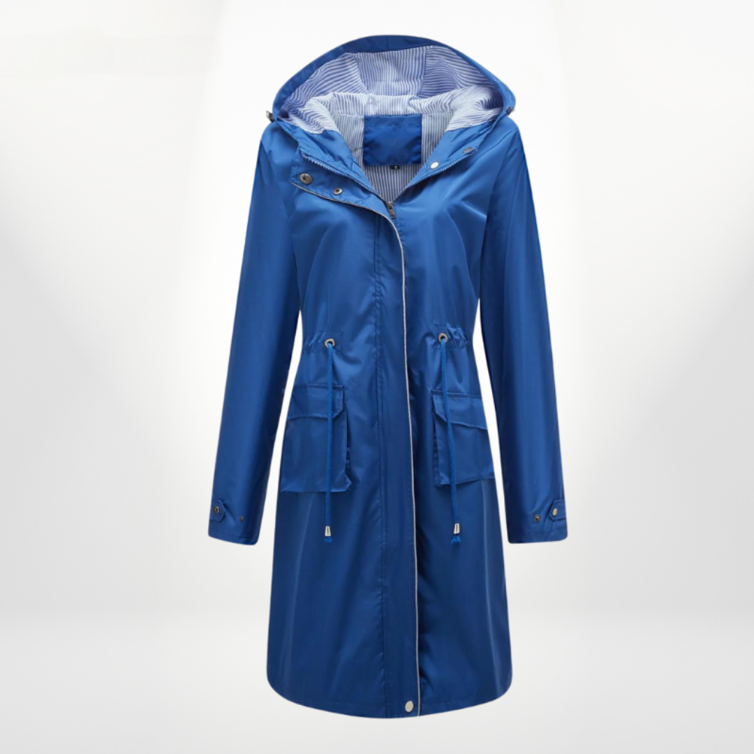 WW | Wasserdichter Langer Parka mit Kapuze für Damen