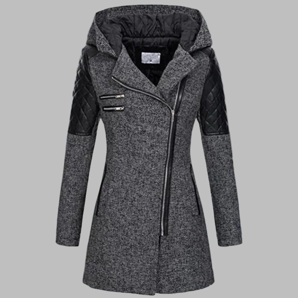 WW | Lange Winterjacke mit Kapuze für Damen