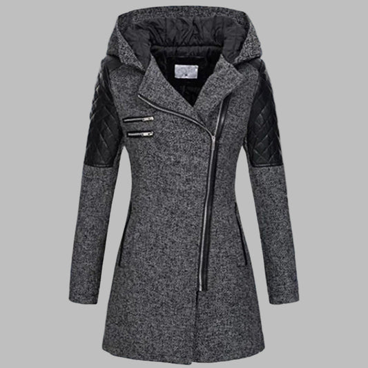 WW | Lange Winterjacke mit Kapuze für Damen