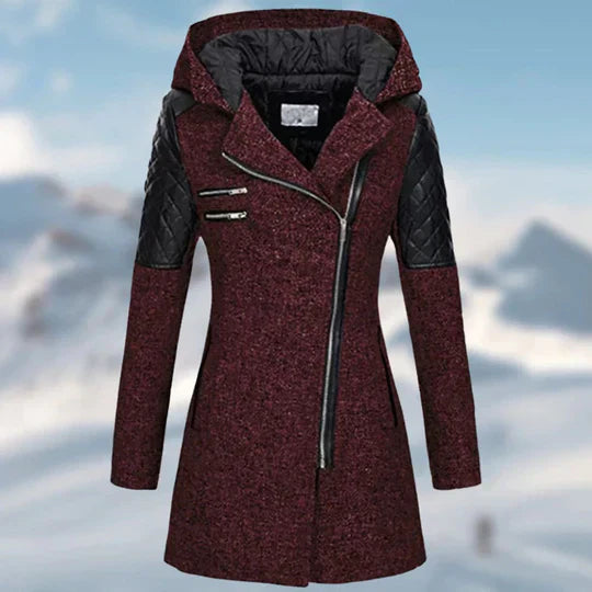 WW | lange Winterjacke für Damen mit Kapuze