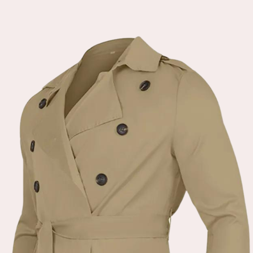 WW | Men's Trench Coat for Cold Days