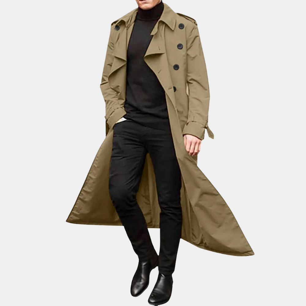 WW | Men's Trench Coat for Cold Days