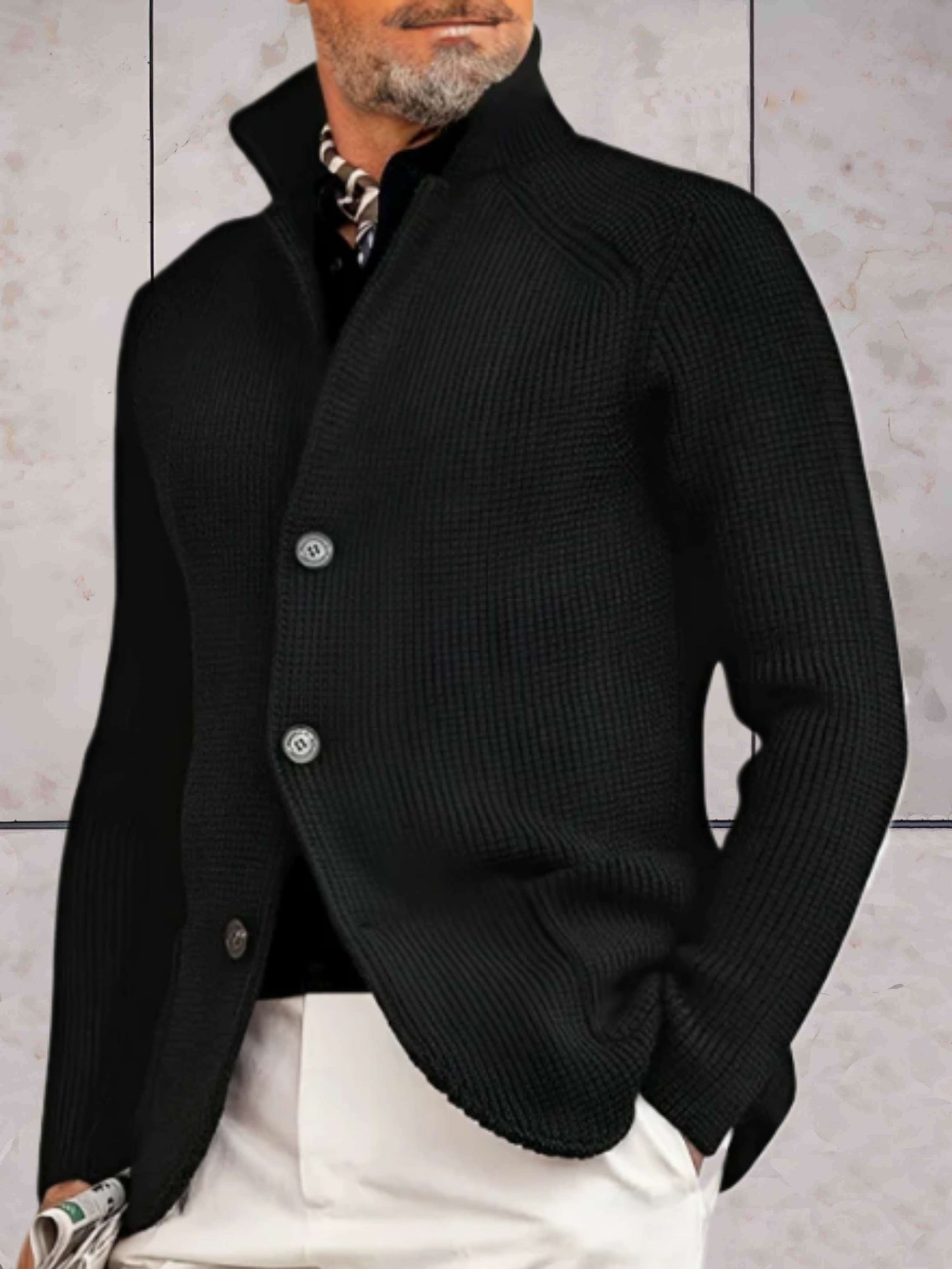 WW | Simple and Comfortable Solid Color Jacket