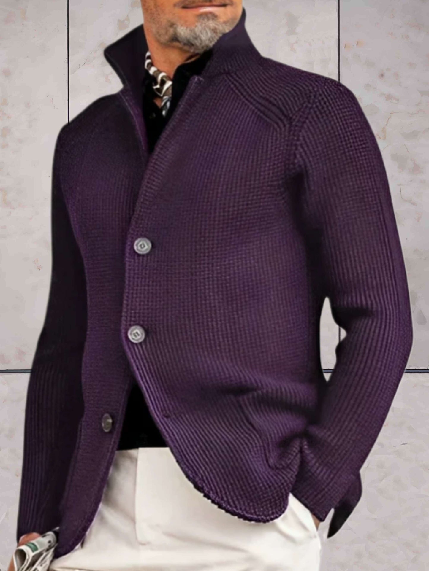 WW | Simple and Comfortable Solid Color Jacket